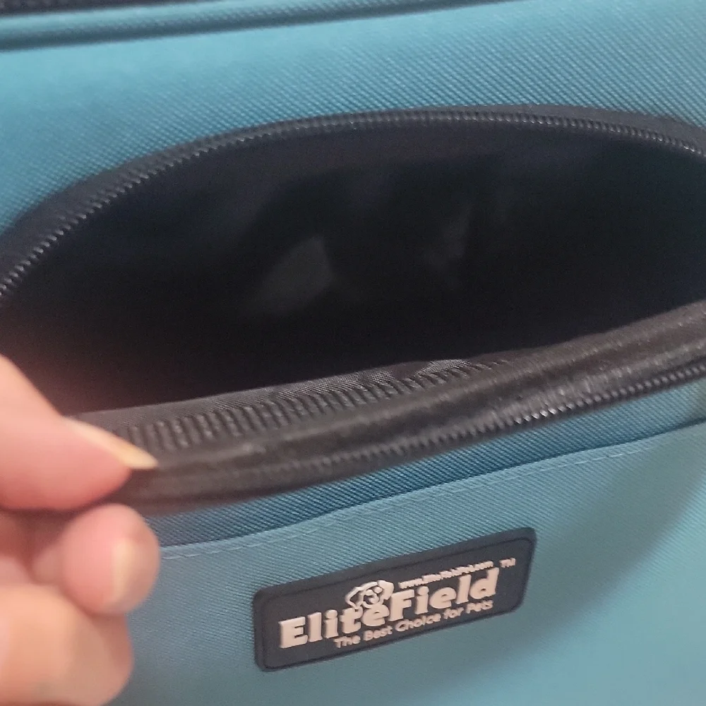 EliteField Teal and Black Pet Carrier
